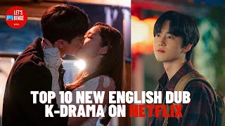 TOP 10 ENGLISH DUBBED KOREAN DRAMA ON NETFLIX PART 4 [upl. by Athallia]