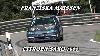 BERGRENNEN GURNIGEL 2023  FRANZISKA MAISSEN  CITROEN SAXO 1600  VIDEOCLIP [upl. by Medea]