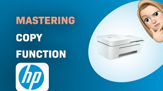 Mastering the Copy Function on your HP DeskJet 4155e Printer  StepbyStep Guide [upl. by Acinemod72]