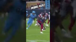 CFL dribble kick  Montreal vs Toronto Argonauts cfl football [upl. by Dimo935]