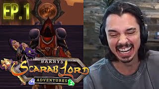 Barnys Scarab Lord Adventures  Part 1  Xaryu Reacts [upl. by Crichton]