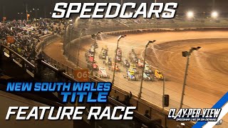 Speedcars  New South Wales Title 202324  Sydney  25th May 2024  ClayPerView [upl. by Nylram]