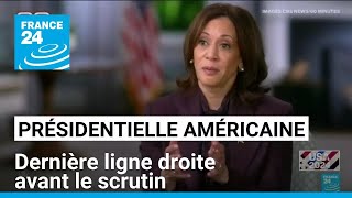 Présidentielle américaine  dernière ligne droite avant le scrutin • FRANCE 24 [upl. by Yntrok]