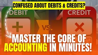 Debit vs Credit in Accounting A Beginner’s Guide to Finance Basics [upl. by Neerol]