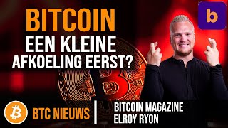 BTC Toch eerst een kleine afkoeling voor Bitcoin Dit moet je weten  Bitcoin nieuws [upl. by Cristen6]