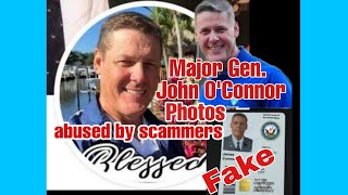 Military John OConnor Photos used by Scammers Catfish Romance Scams [upl. by Ainuj]