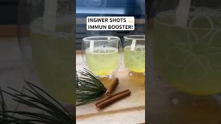 Ingwer Shots  der perfekte Immun Booster zur Erkältungssaison  zuckerfrei und ohne Zusatzstoffe💫 [upl. by Anielram]