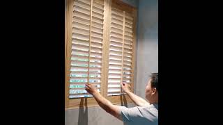 Wood Plantation Shutters Manufacturer [upl. by Eul58]