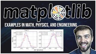 Matplotlib Tutorial 2022 For Physicists Engineers and Mathematicians [upl. by Ettari]