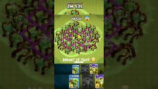 clash of clans  coc  shorts  gameplay  what is this 😳 clashofclans shorts [upl. by Idalina]