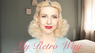 My Retro Way l How I Started To Wear Vintage Style l First steps in Retro [upl. by Blainey683]