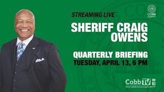 Sheriff Owens Quarterly Briefing [upl. by Garwood]