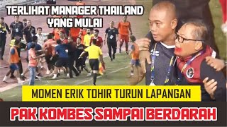 🔴DETIKDETIK KERICUHAN INDONESIA VS THAILAND USAI TAU ANIAYA SEORANG KOMBESPOL FINAL SEA GAMES 2023 [upl. by Nomla]