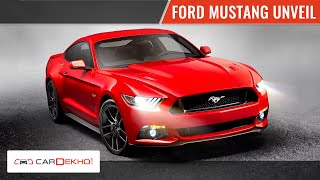 2016 Ford Mustang in India  CarDekhocom [upl. by Hamforrd]