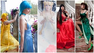 Sailor Moon cosplay 1 clip Silver Millenium  Military Academy Falling of the Moon Kingdom [upl. by Imerej233]