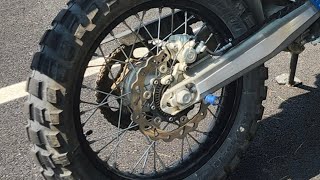 Michelin Anakee Wild on Husqvarna 701 Enduro [upl. by Otero]