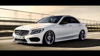 White Mercedes C200 AMG CİNEMATİC FOOTAGE TURKEY  LORANDIN [upl. by Dearden]