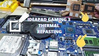 Lenovo Ideapad Gaming 3  Thermal Repasting to Fix Overheating  Gelid gc extreme [upl. by Ramgad]