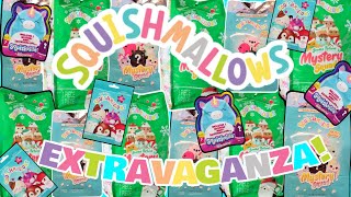 UNBOXING SQUISHMALLOWS BLIND BAGS SQUISHMALLOW CHRISTMAS SQUISHMALLOW MYSTERY SQUAD SQUISHVILLE [upl. by Jourdan]