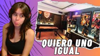 REACCIONANDO AL SETUP DE HITBOXKING  REACCIONES  Monikkxd [upl. by Ayikal502]