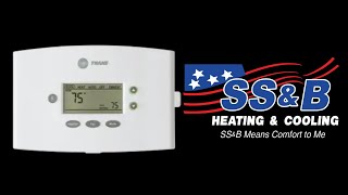 Setting Up Your Trane XR402 Thermostat A Comprehensive Guide [upl. by Almire359]