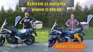 Nové sedlo a zkušenosti s Hondou po 12 000 km [upl. by Ilera]