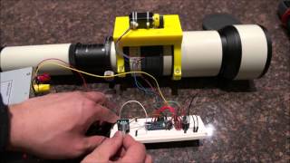 DIY Motor Focuser for Telephoto LensMotorTest [upl. by Yeorgi]