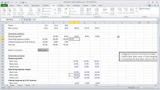 Financial Modeling Quick Lessons Integrating Scenarios w OFFSETMATCH Part 1 UPDATED [upl. by Wallford101]