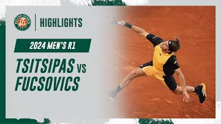 Tsitsipas vs Fucsovics Round 1 Highlights  RolandGarros 2024 [upl. by Maccarthy]