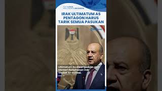 Irak Ultimatum AS yang Bantu Israel Pentagon Harus Tarik Semua Pasukan dalam 2 Tahun atau Dihabisi [upl. by Giefer]