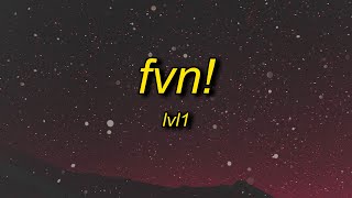 LVL1  FVN English Lyrics TikTok Remix  cat kitty cat cat kitty cat cat [upl. by Julee1]