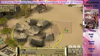 Praetorians Speedrun Chapter XI Greed Easy Mode RTA 651 current WR [upl. by Etiragram]