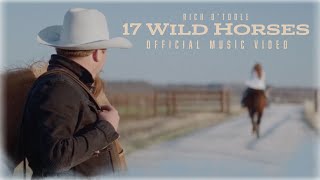 Rich O’Toole  17 Wild Horses Official Video [upl. by Duval]