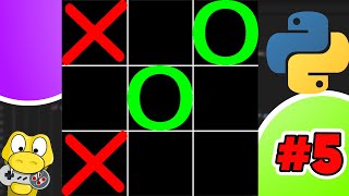 Faire son premier jeu en pythonpygame TicTacToe  partie 5  test et correction de bugs [upl. by Karlie]