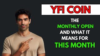 YEARN FINANCE YFI THE MONTHLY OPEN AND WHAT IT MEANS [upl. by Rattan]