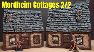 Painting a Mordheim Cottage dnd terrain tutorial 22 [upl. by Ursala]