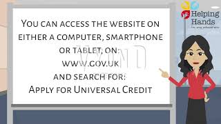 Universal Credit  Part 2  Completing an Online Application Form [upl. by Nitnelav779]