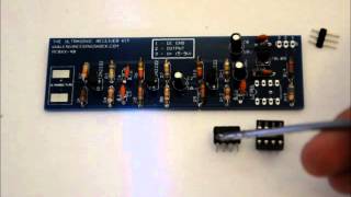 The 40kHz Ultrasonic Receiver DIY Electronics Kit  Intro and Assembly [upl. by Haldis195]