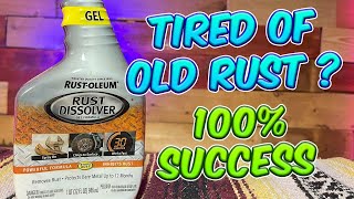 30min Guaranteed Rust Remover RustOleums Rust Dissolver Unveiled [upl. by Nodnahs53]