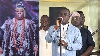 Wasiu Ayinde live at The Final Burial of Late Oba Kabiru Agbabiaka Osolo of Isolo Kingdom [upl. by Ahsikrats]