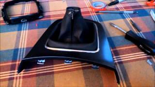 Hyundai Genesis Coupe Leather Shift Boot Installation [upl. by Novahc]