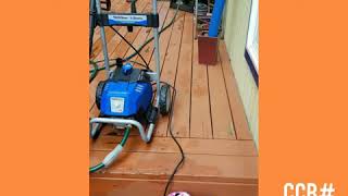 Deck Restaing Services by Malle Painting LLC [upl. by Tibbetts]