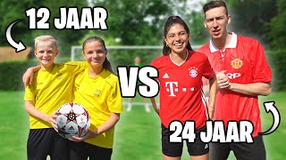 RELATIE VOETBAL CHALLENGE vs 12JARIGEN 474 [upl. by Ayoral]