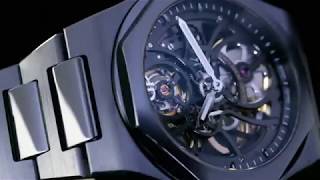 GirardPerregaux Laureato Skeleton Ceramic  2017 [upl. by Halilahk750]