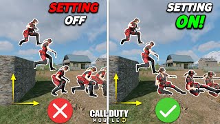 TOP 10 Quick BATTLEROYALE Settings Which Instantly Improve Your Gameplay In CODMobile [upl. by Labors]