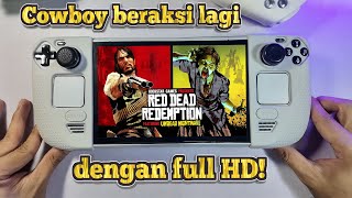 Steam Deck Red Dead Redemption HD Mod Zombie 4K Resolution amp High Graphic 80FPS [upl. by Penelopa]