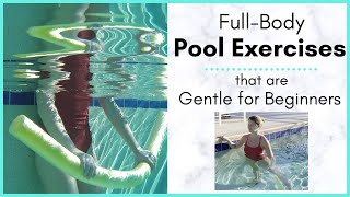 Pool Exercises For Beginners Lymphedema Exercises [upl. by Yniatirb]