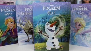 Disney FROZEN Libros de La Pelicula Frozen Libro de Olaf Libros Para NiñosJuguetes de Frozen [upl. by Yuri]