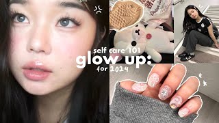 Selfcare vlog for 2024 ౨ৎ🍥Japanese hair care routine Nails Korean skincare etc [upl. by Ssepmet]