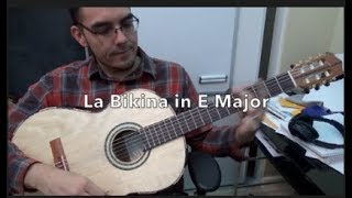 La Bikina in E Major  The Mariachi Guitar [upl. by Silliw]